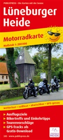 PublicPress Motorradkarten: PublicPress Motorradkarte Lüneburger Heide