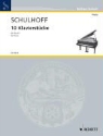 Erwin Schulhoff, Josef Bek - 10 Klavierstücke op. 30