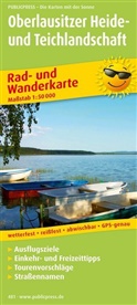 PublicPress Rad- und Wanderkarten: PublicPress Rad- und Wanderkarte Oberlausitzer Heide- und Teichlandschaft
