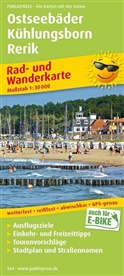 PublicPress Rad- und Wanderkarten: PublicPress Rad- und Wanderkarte Ostseebäder Kühlungsborn - Rerik