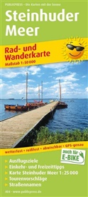PublicPress Rad- und Wanderkarten: PublicPress Rad- und Wanderkarte Steinhuder Meer