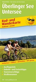 PublicPress Rad- und Wanderkarten: PublicPress Rad- und Wanderkarte Überlinger See, Untersee