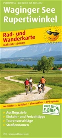 PublicPress Rad- und Wanderkarten: PublicPress Rad- und Wanderkarte Waginger See, Rupertiwinkel