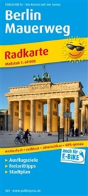 PublicPress Radwanderkarten: PublicPress Radkarte Berlin, Mauerweg