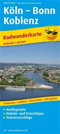 PublicPress Radwanderkarten: PublicPress Radwanderkarte Köln - Bonn - Koblenz