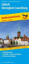PublicPress Radwanderkarten: PublicPress Radwanderkarte Lübeck - Herzogtum Lauenburg
