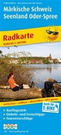 PublicPress Radwanderkarten: Märkische Schweiz, Seengebiet Oder-Spree