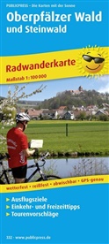 PublicPress Radwanderkarten: PublicPress Radwanderkarte Oberpfälzer Wald und Steinwald