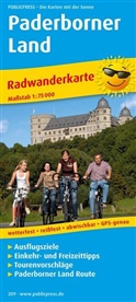 PublicPress Radwanderkarten: PublicPress Radwanderkarte Paderborner Land