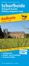 PublicPress Radwanderkarten: PublicPress Radwanderkarte Schorfheide, Naturpark Barnim, Östliches Ruppiner Land