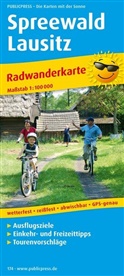 PublicPress Radwanderkarten: PublicPress Radwanderkarte Spreewald - Lausitz