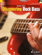 Dominic Palmer, Dominic Palmer - Discovering Rock Bass, for Bass Guitar, m. Audio-CD