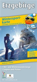 PublicPress Wintersportkarte: PublicPress Wintersportkarte Erzgebirge