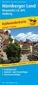 PublicPress Radwanderkarten: PublicPress Radwanderkarte Nürnberger Land - Neumarkt i.d.OPf, Amberg