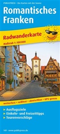 PublicPress Radwanderkarten: PublicPress Radwanderkarte Romantisches Franken
