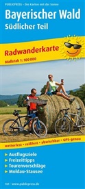PublicPress Radwanderkarten: PublicPress Radwanderkarte Bayerischer Wald (Südlicher Teil)