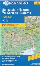 Tabacco Editrice Wanderkarten: Tabacco topographische Wanderkarte Schnalstal, Naturns. Val Senales, Naturno