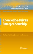Thoma Andersson, Thomas Andersson, Martin G Curley, Martin G. Curley, Pier Formica, Piero Formica - Knowledge-Driven Entrepreneurship