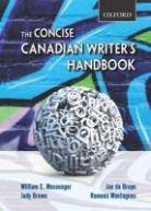 Judy Brown, Jan de Bruyn, William E. Messenger, William E./ De Bruyn Messenger - The Concise Canadian Writer's Handbook