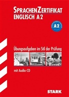 Michaela Kamm - Sprachenzertifikat Englisch: Niveau A2, m. Audio-CD