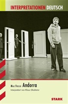 Max Frisch, Klaus Gladiator - Max Frisch ' Andorra'