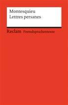 Charles de Montesquieu, Charles-L de Montesquieu, Charles-Louis de Montesquieu, Monik Schlitzer, Monika Schlitzer - Lettres persanes