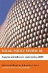 Linda (EDT)/ Ellison Bauld, Linda Bauld, Linda (University of Stirling) Bauld, Nick Ellison, Nick (The School of Sociology and Social Policy Ellison, Martin Powell... - Social Policy Review 16