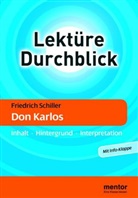 Martin Neubauer, Friedrich Schiller, Friedrich von Schiller - Friedrich Schiller 'Don Karlos'