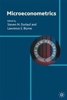 Steven N. Blume Durlauf, Blume, Blume, L. Blume, Lawrence E. Blume, Steve Durlauf... - Microeconometrics