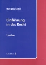 Hansjörg Seiler, Seiler Hansjörg - Einführung in das Recht