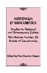 Paul Maurice Clogan, Paul Maurice (EDT) Clogan, Paul Maurice Clogan - Medievalia Et Humanistica, No. 35