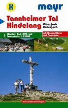 Mayr Karten: Mayr Karte Tannheimer Tal und Hindelang