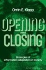 Klapp, Orrin E. Klapp, Ernest Q. Campbell - Opening and Closing