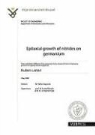 Lieten, Ruben Lieten, Ruben Remco Lieten - Epitaxial Growth of Nitrides on Germanium