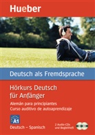 Renate Luscher - Hörkurs Deutsch für Anfänger, Deutsch-Spanisch: 2 CDs und Begleitheft