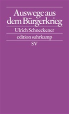 Ulrich Schneckener - Auswege aus dem Bürgerkrieg