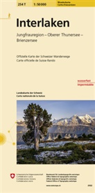 Bundesamt für Landestopografie swisstopo, Bundesam für Landestopografie swisstopo, Bundesamt für Landestopografie swisstopo - Landeskarte der Schweiz: Interlaken