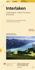 Bundesamt für Landestopografie swisstopo, Bundesam für Landestopografie swisstopo, Bundesamt für Landestopografie swisstopo - Landeskarte der Schweiz: Interlaken
