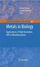 Lawrence Berliner, Lawrence J. Berliner, Graeme Hanson - Metals in Biology
