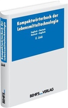 Erich Lück, Erich Lück - Kompaktwörterbuch der Lebensmitteltechnologie, Englisch-Deutsch / Deutsch-Englisch