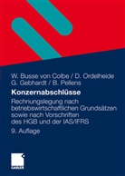 Walthe Busse von Colbe, Walther Busse Von Colbe, Gebhar, Günther Gebhardt, Dieter Ordelheide, Monik Ordelheide... - Konzernabschlüsse