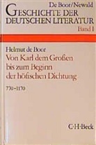 Helmut de Boor, Newalt de Boor, Herbert Kolb, Herber Kolb, Herbert Kolb - Geschichte der deutschen Literatur von den Anfängen bis zur Gegenwart - 1: Geschichte der deutschen Literatur  Bd. 1: Die deutsche Literatur von Karl dem Großen bis zum Beginn der höfischen Dichtung (770-1170)