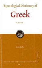 Beekes, R. S. P. Beekes, Robert Beekes - Etymological Dictionary of Greek