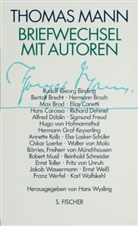 Thomas Mann, Han Wysling, Hans Wysling - Thomas Mann, Briefwechsel mit Autoren