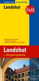 Falk Pläne: Falk Stadtplan Extra Landshut 1:17.500