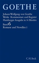 Johann Wolfgang von Goethe, Benno von Wiese, Eric Trunz, Erich Trunz, von Wiese, von Wiese - Goethes Werke - Bd. 6: Goethes Werke  Bd. 6: Romane und Novellen I. Tl.1