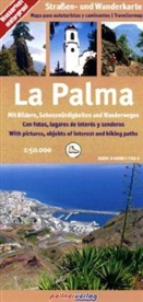 La Palma, Straßen- und Wanderkarte