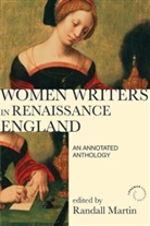 Randall Martin, Randall Martin - Women Writers in Renaissance England