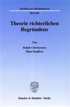 Ralp Christensen, Ralph Christensen, Han Kudlich, Hans Kudlich - Theorie richterlichen Begründens