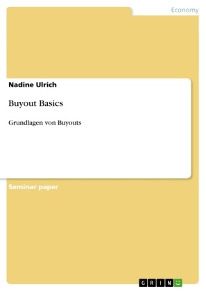 Nadine Ulrich - Buyout Basics Grundlagen von Buyouts